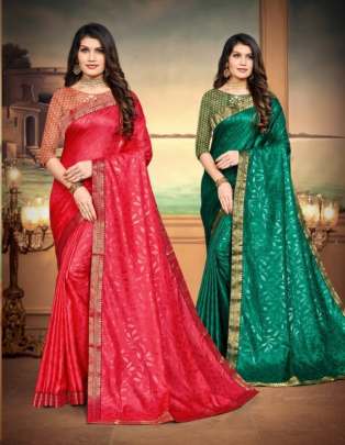 Saroj Silver Queen  catalog Wholesale Party Wear sarees