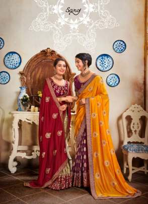 Saroj  presents Kolaveri  Festive Wear Sarees Collection