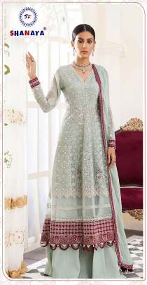 Shanaya Rose Bridal S 107 Designer Wear Georgette Pakistani Salwar Kameez 