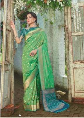 Shangrila presents  Ikkat Silk Festive Wear Sarees Collection