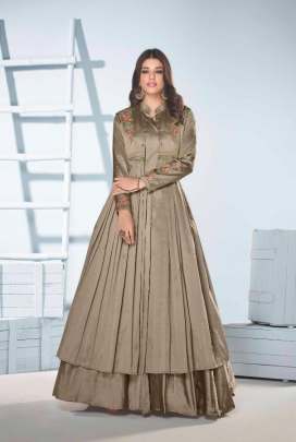 Vamika Saanvi 2 Fancy Silk Party Wear Gown catalog 
