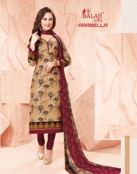 Arabella Vol 12 : Balaji Dress Materials Catalogue