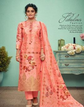 Belliza present Mishika | Pure Upada Silk Digital Printed Dress Material collection