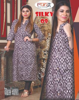 Silky : Rung Kurti Catalogue