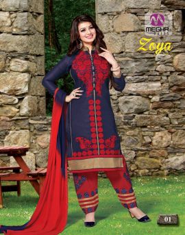 Zoya Vol-6 Punjabi Dress Materials catalog at dress material supplayers