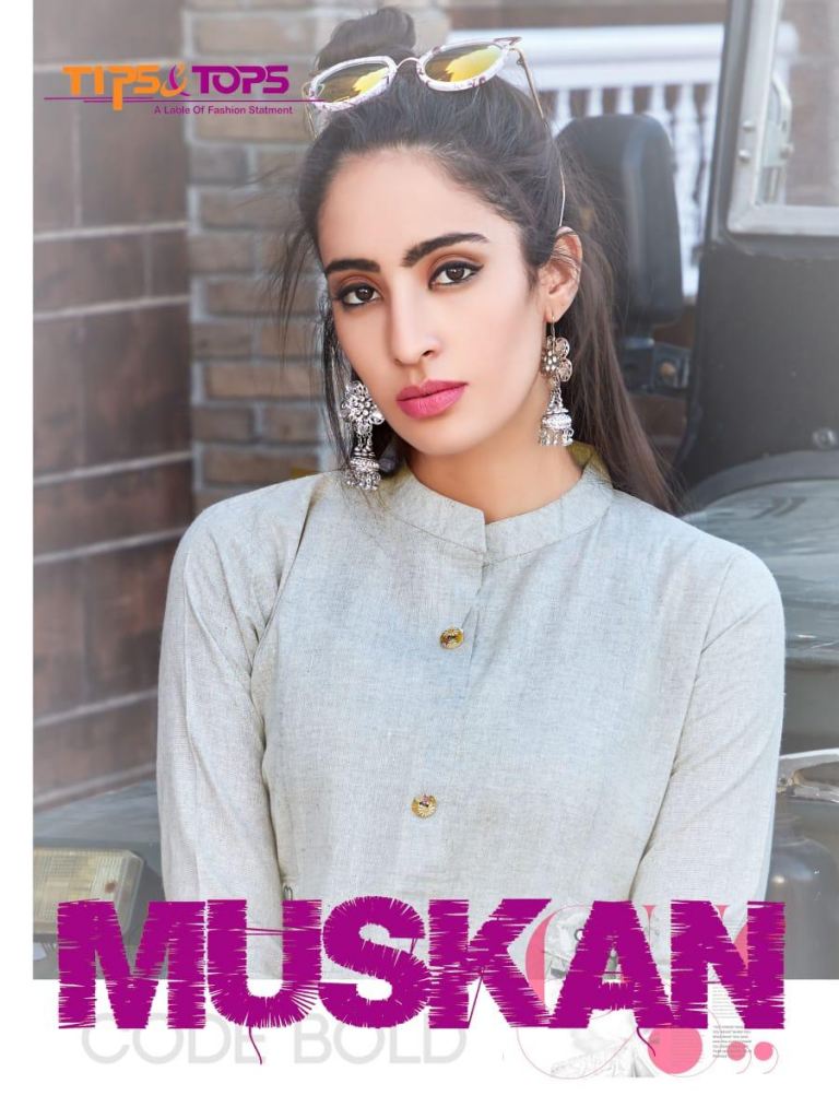 TIPS AND TOPS MUSKAN HEAVY COTTON FLEX EMBROIDERED