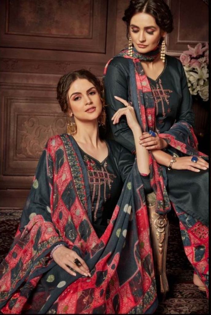 Zulfat Present Jashn E Patiala vol 3 dress material