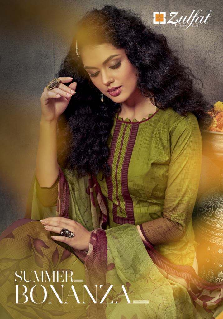 Zulfat Present Summer bonanza Dress Material Catalogue