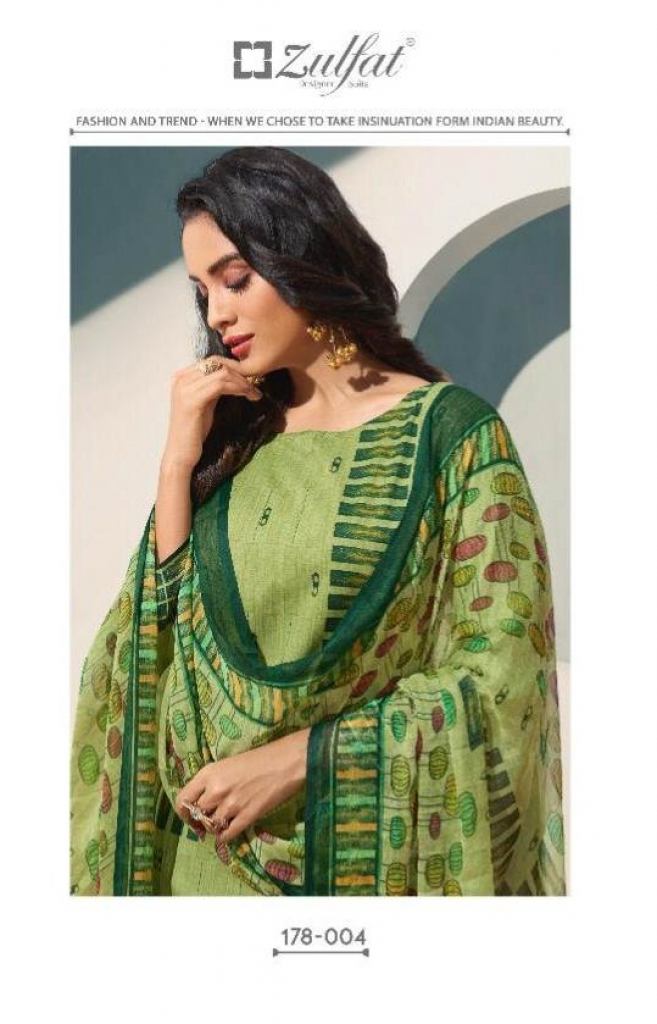 Zulfat present  Summer Fiesta Dress Material 